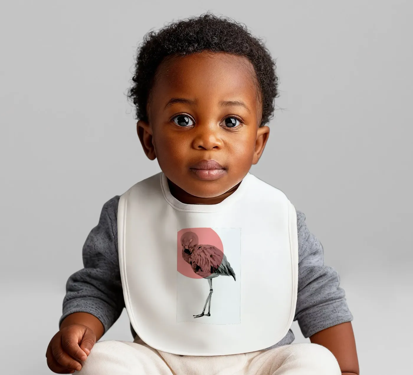 Flamingo bavaglino da Morgan Kendall