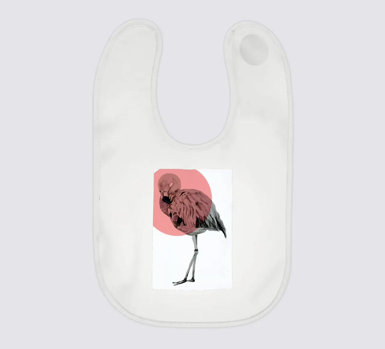 Flamingo bavaglino da Morgan Kendall