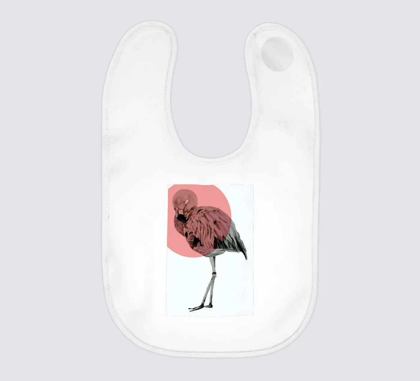Flamingo bavaglino da Morgan Kendall