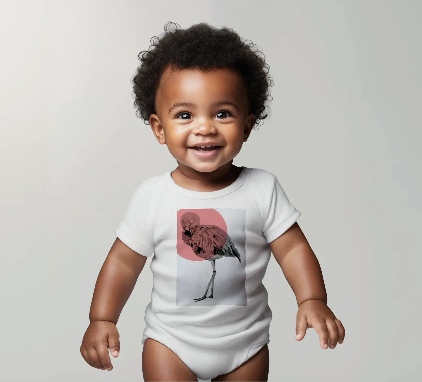 Flamingo body bébé de Morgan Kendall