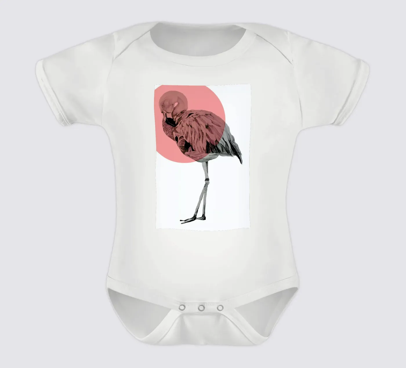 Flamingo body bébé de Morgan Kendall