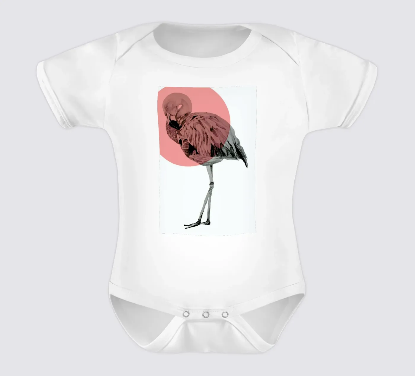 Flamingo body bébé de Morgan Kendall