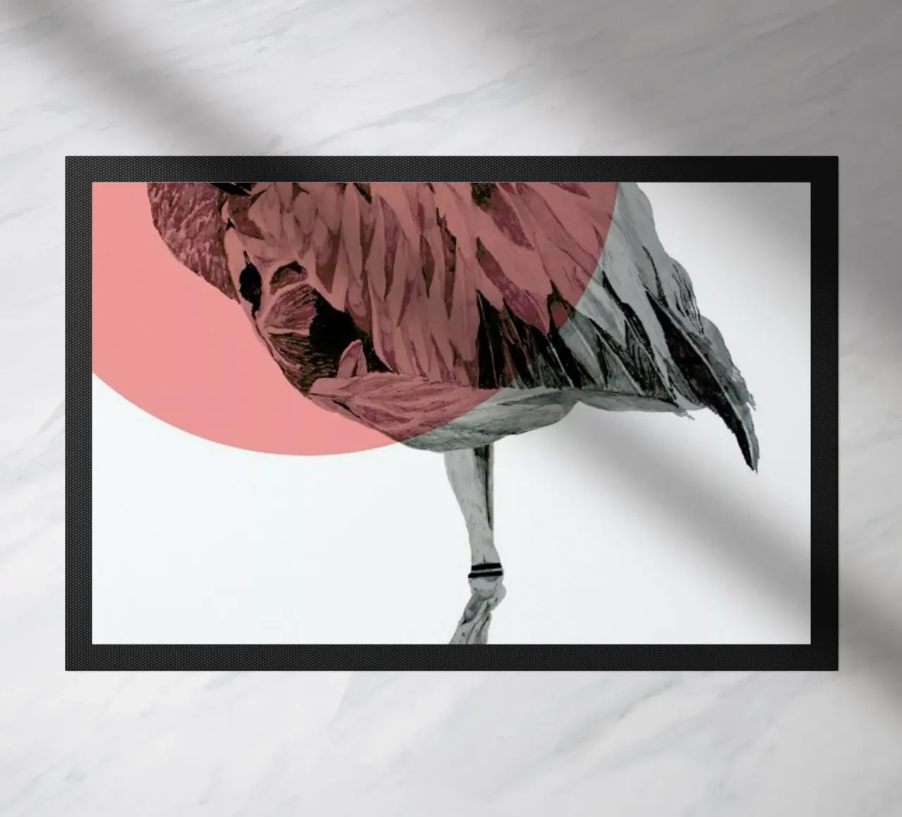 Flamingo zerbino da Morgan Kendall