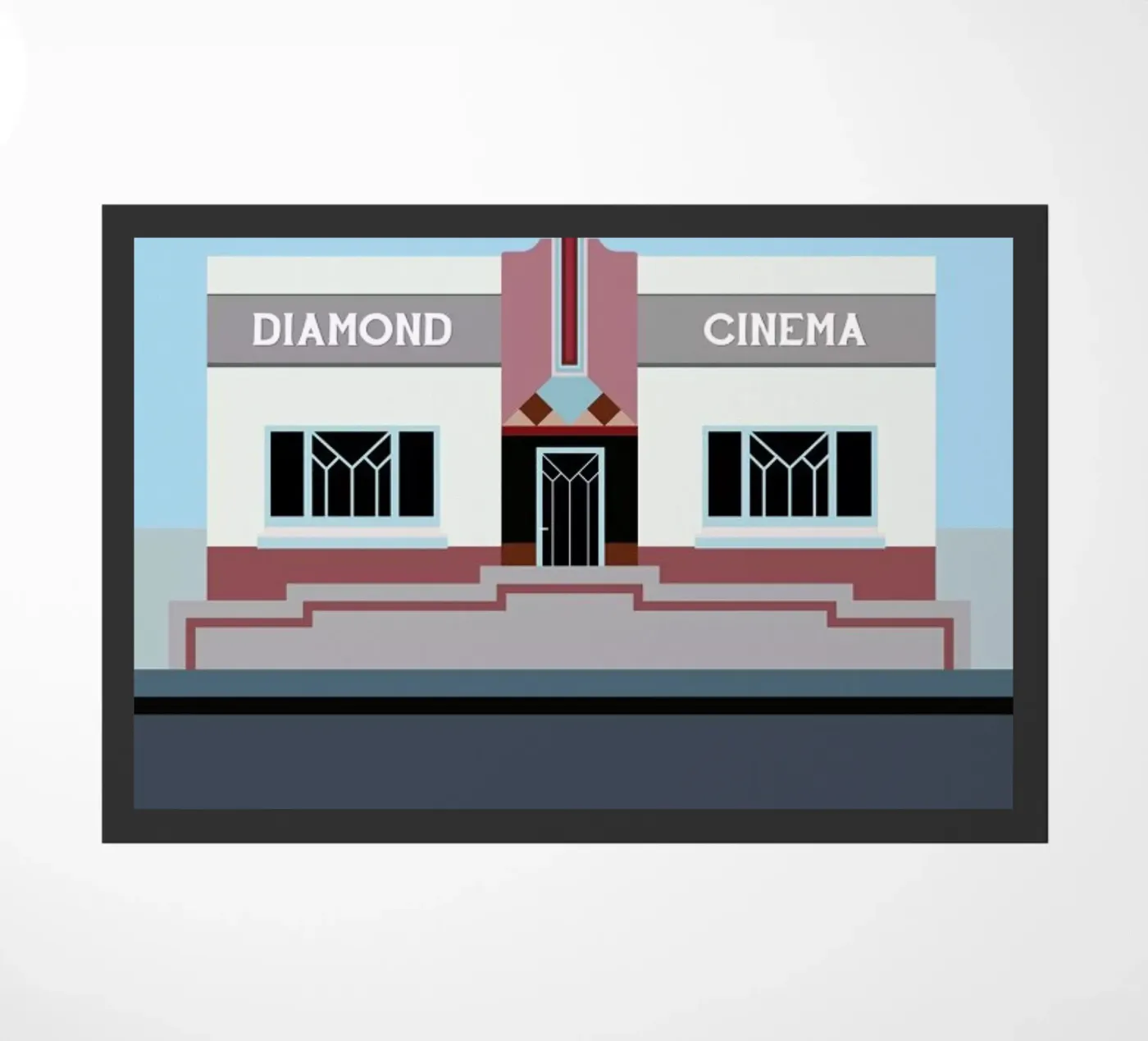 Cinema deurmat van Jan Luzar