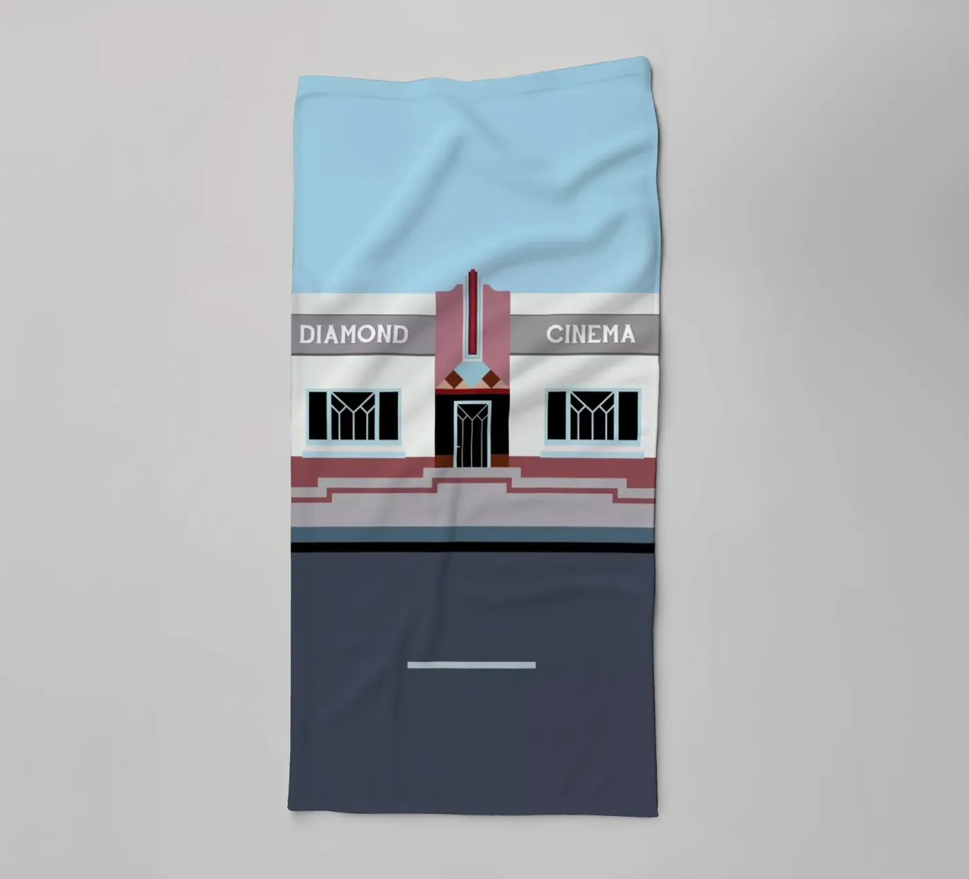 Cinema badhanddoek van Jan Luzar