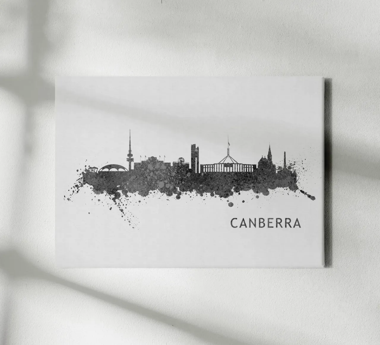 Canberra Australia tela con Cornice a cassetta da Travelstudio