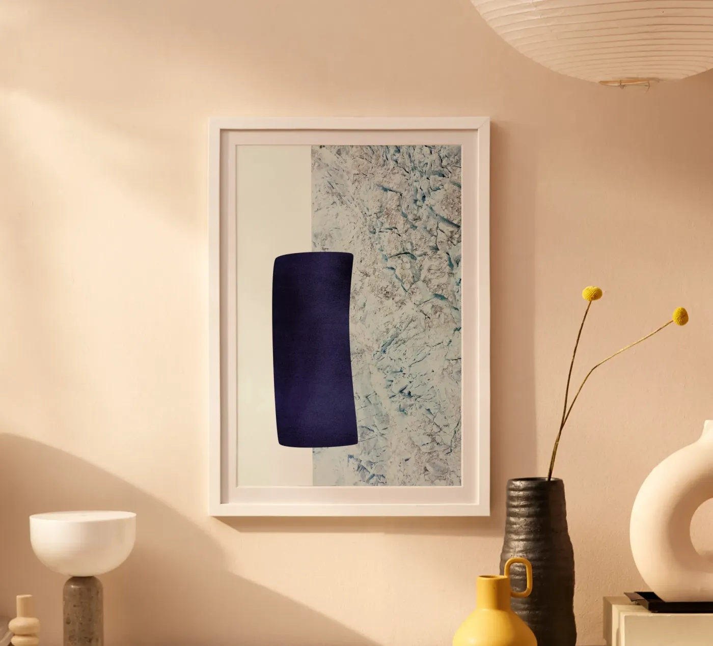 Navy Winter Poster von petiteCAPS