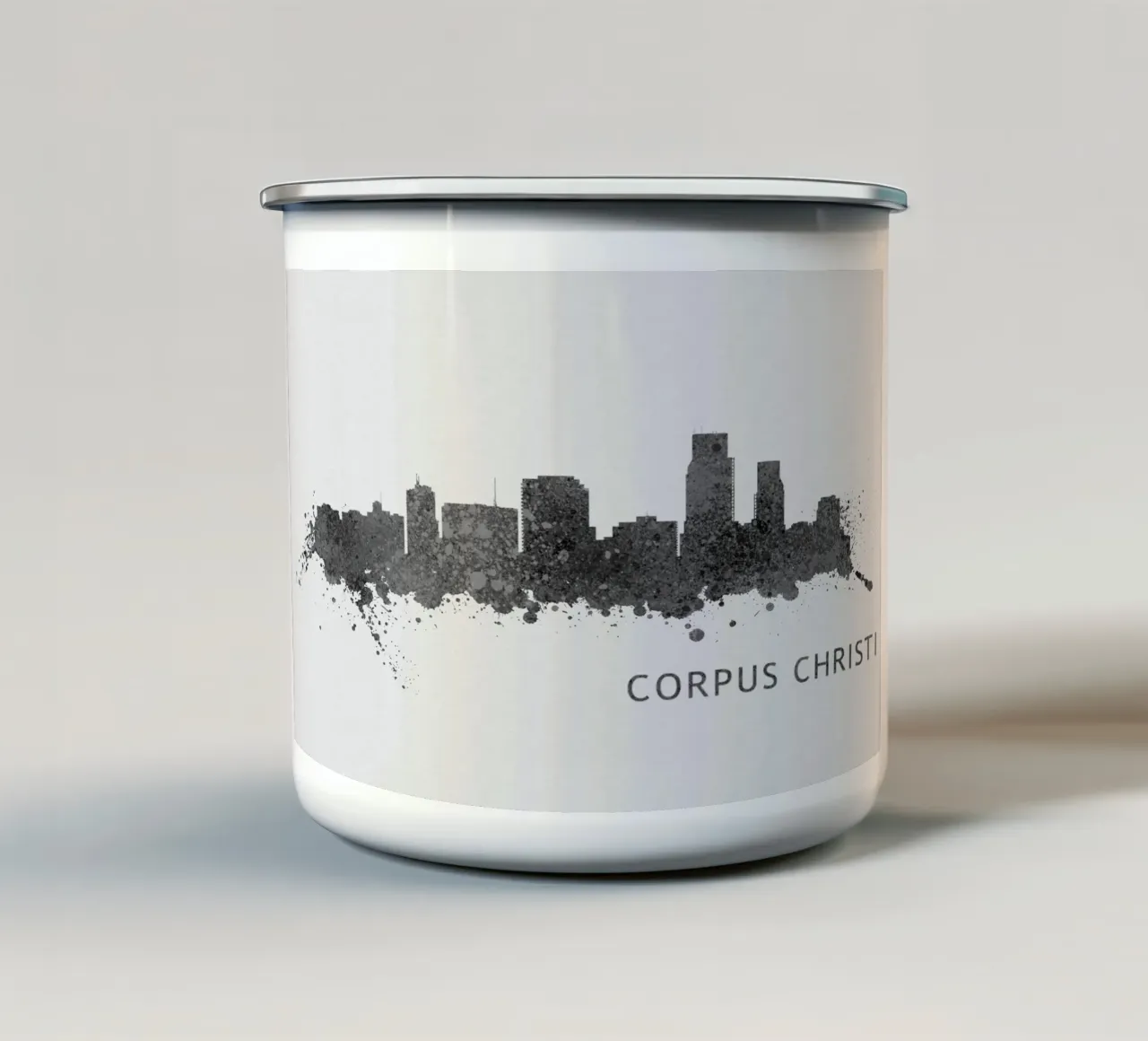 Corpus Christi Texas tazza in smalto da Travelstudio