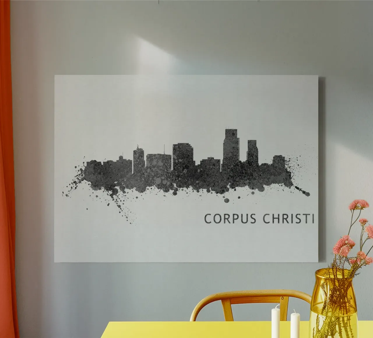 Corpus Christi Texas tela con Cornice a cassetta da Travelstudio