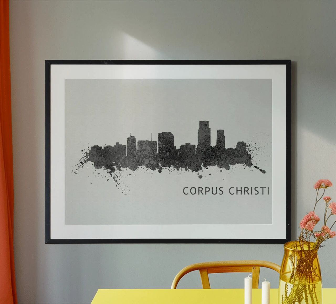 Corpus Christi Texas Poster von Travelstudio