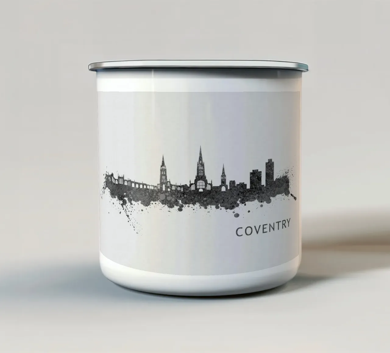 Coventry England tazza in smalto da Travelstudio