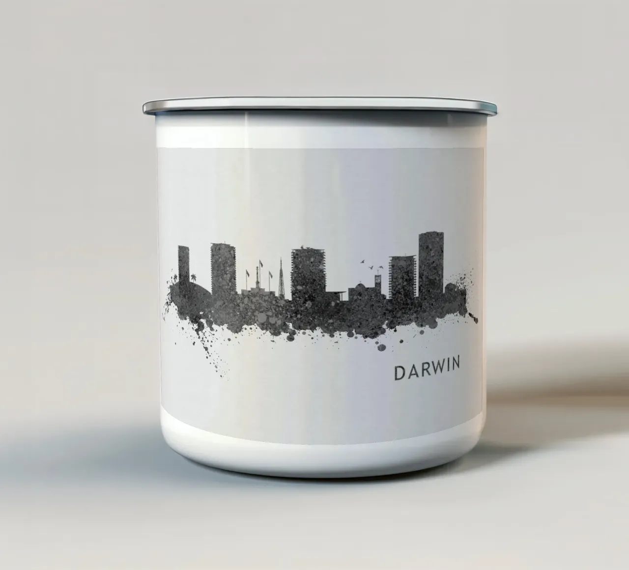 Darwin Australia tazza in smalto da Travelstudio