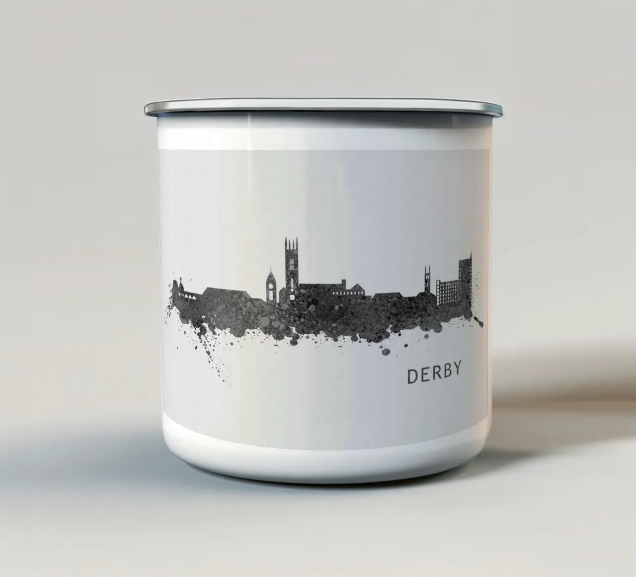 Derby England tazza in smalto da Travelstudio