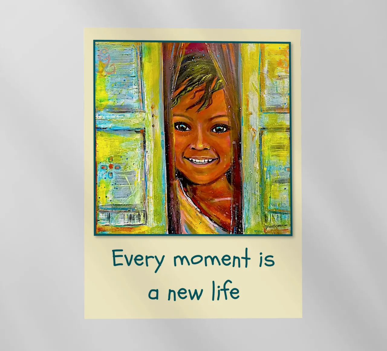 Every moment is a new life pellicola backlit da Happy 😃 Art 🎨 by Christine Schnoell