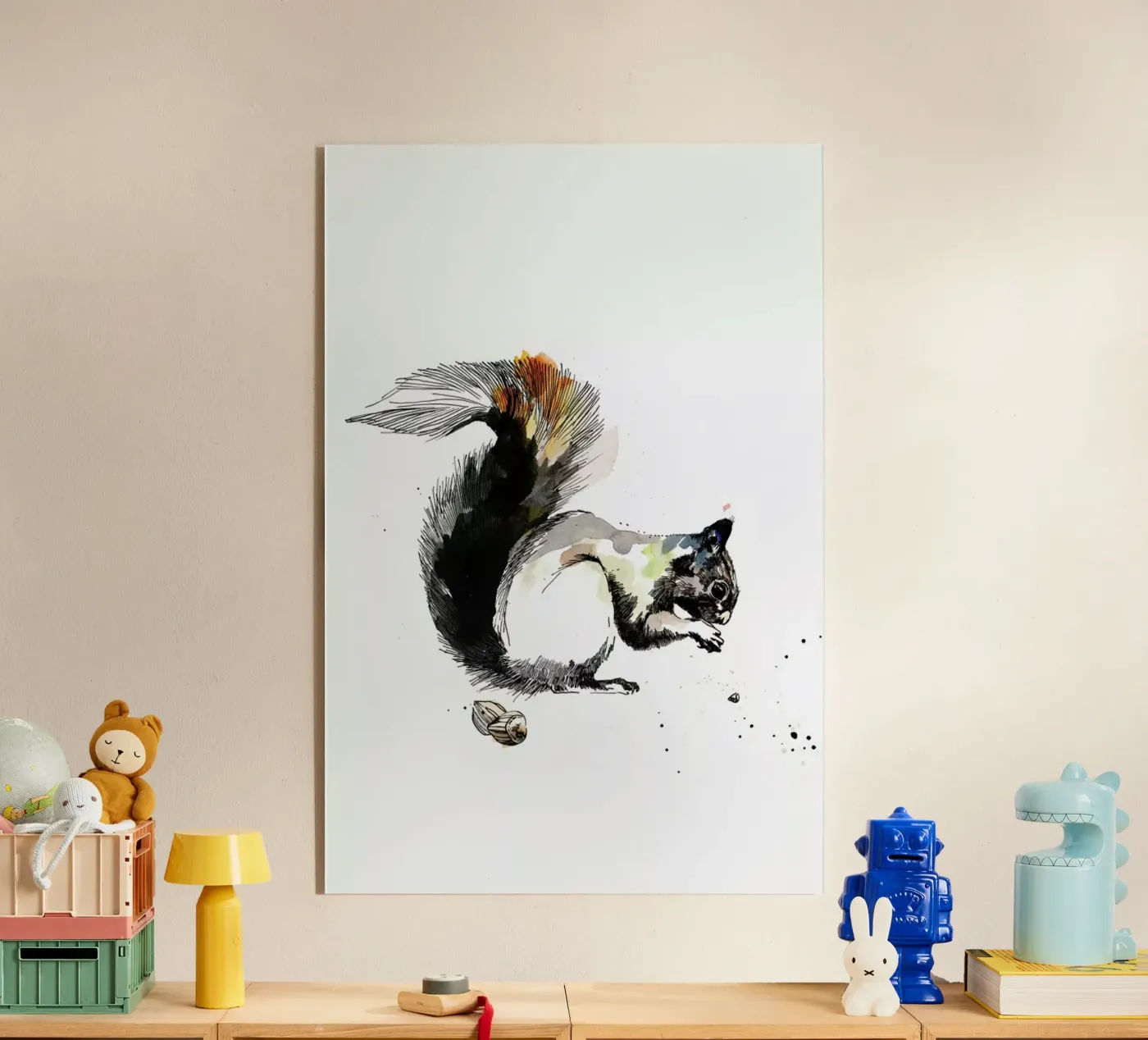 Ella acryl van WALLstories