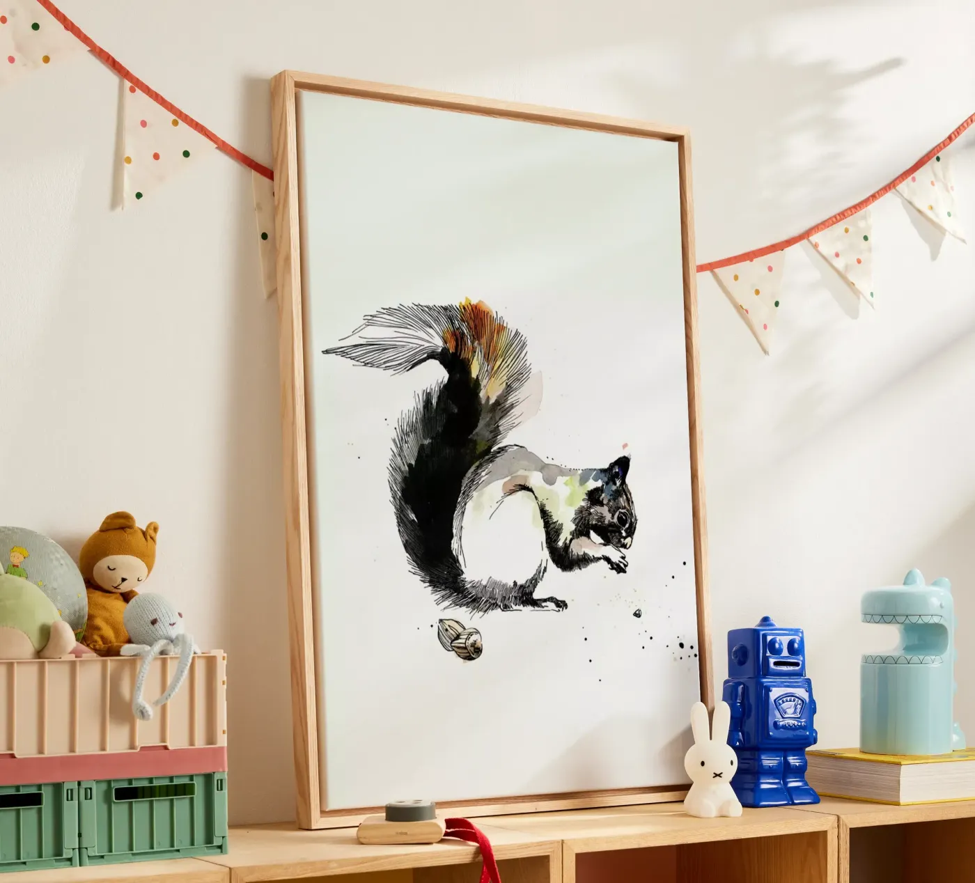 Ella canvas by WALLstories