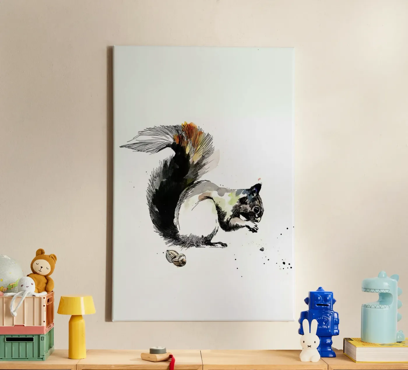 Ella canvas by WALLstories