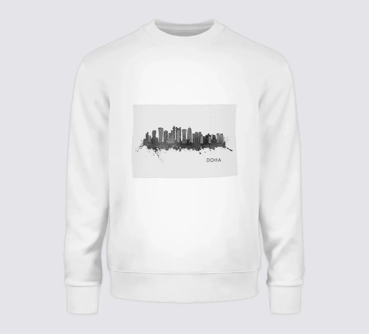 Doha Qatar sweatshirt by Travelstudio