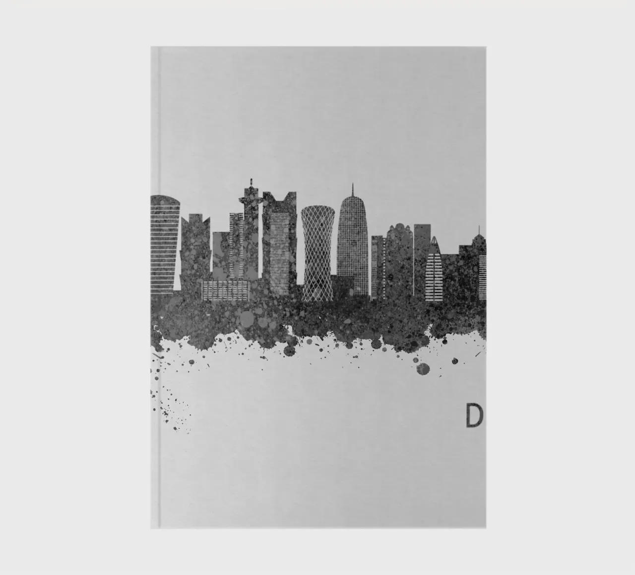 Doha Qatar notebook by Travelstudio