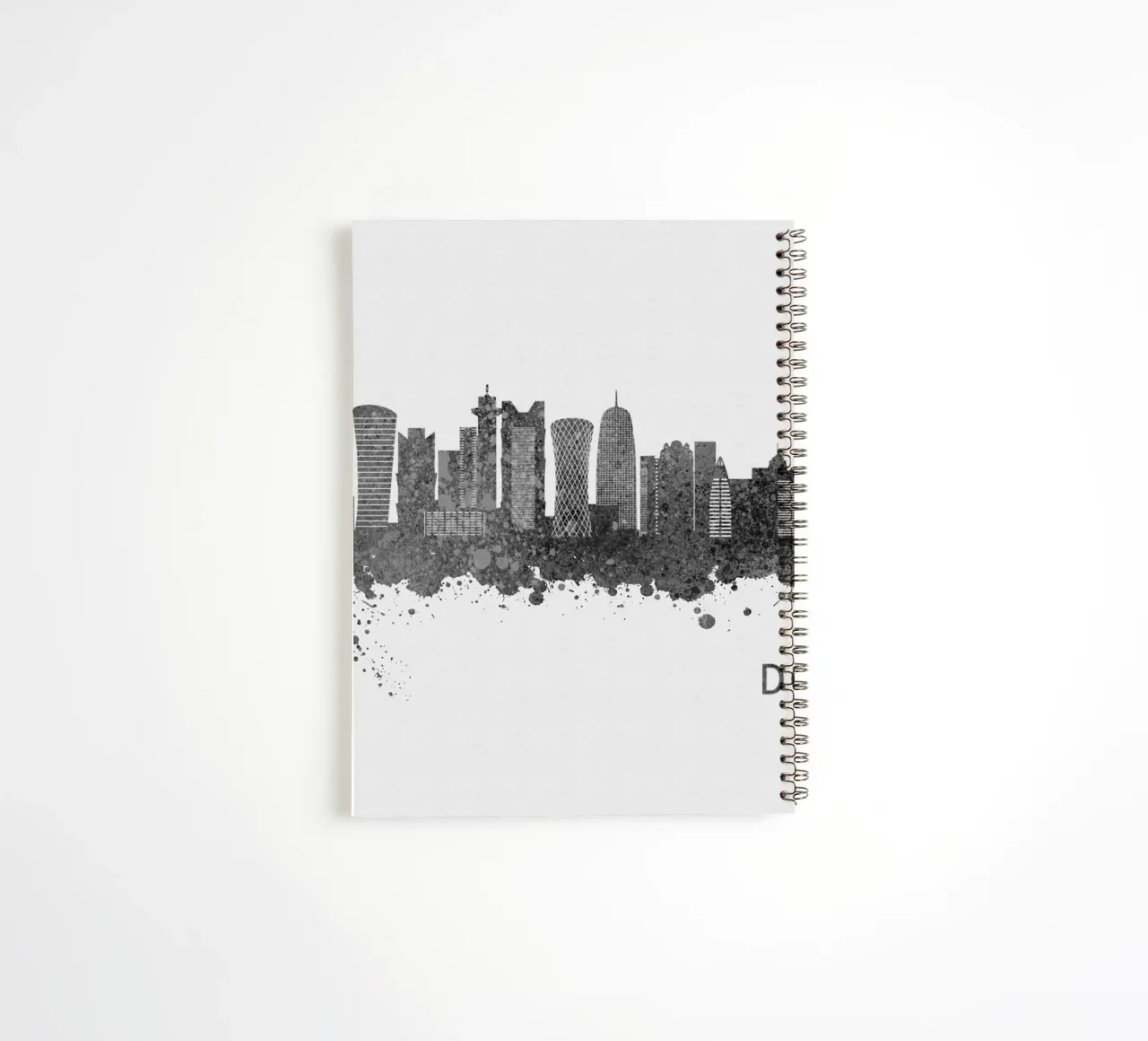 Doha Qatar spiral notebook by Travelstudio