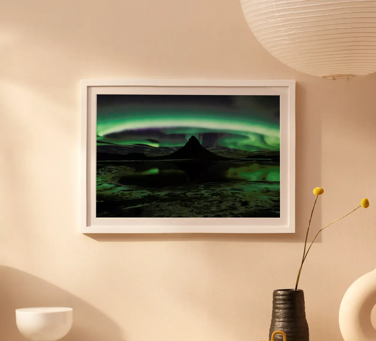 Kirkjufell Aurora - Philip Eaglesfield poster da Pictufy