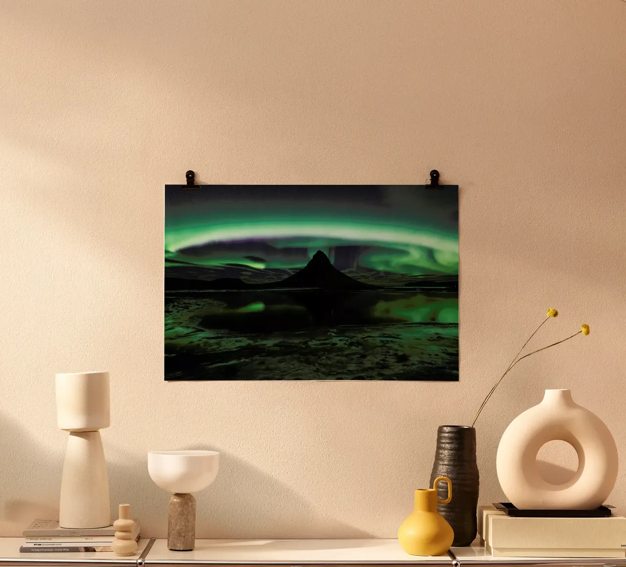 Kirkjufell Aurora - Philip Eaglesfield poster da Pictufy