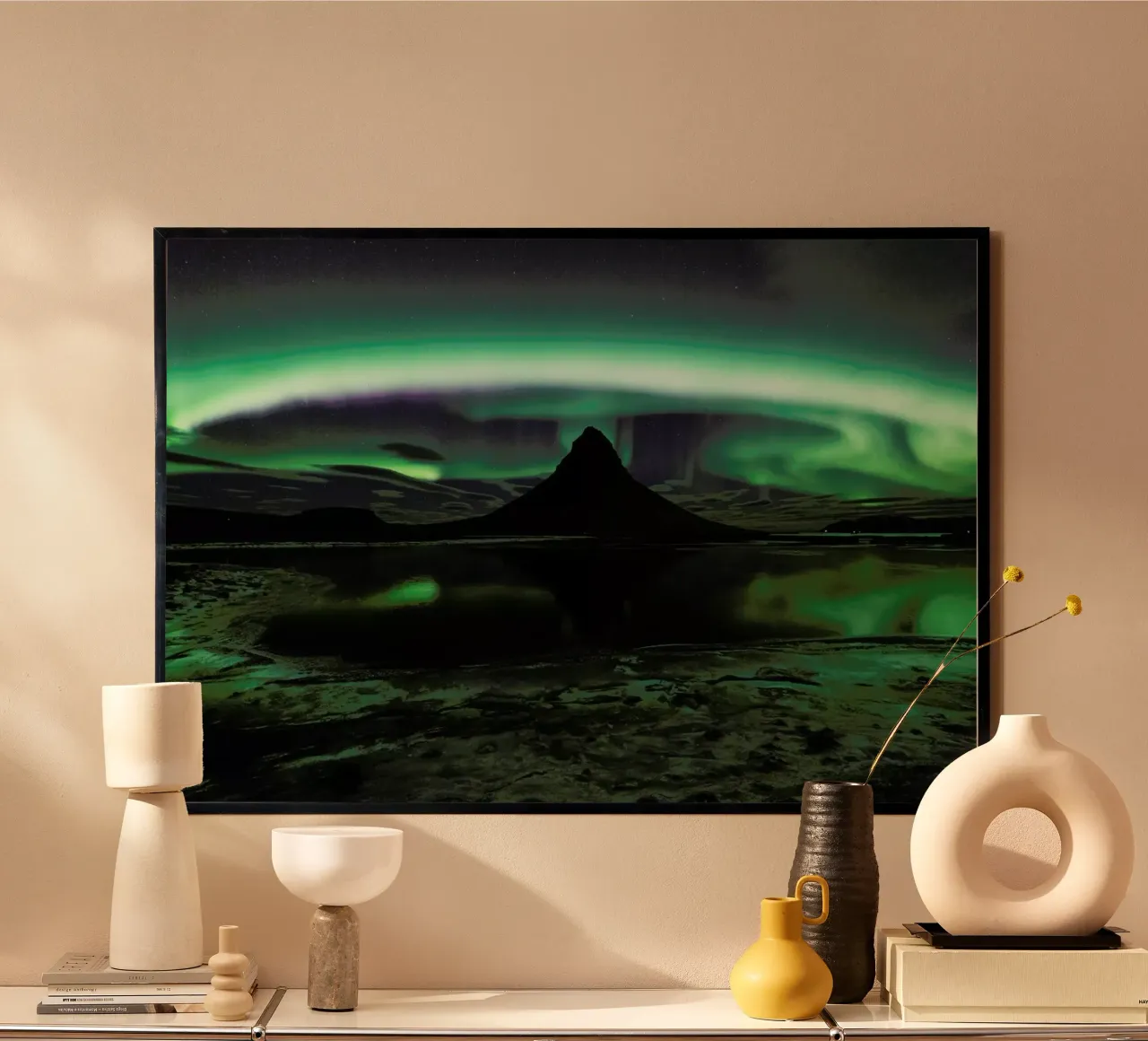 Kirkjufell Aurora - Philip Eaglesfield poster da Pictufy