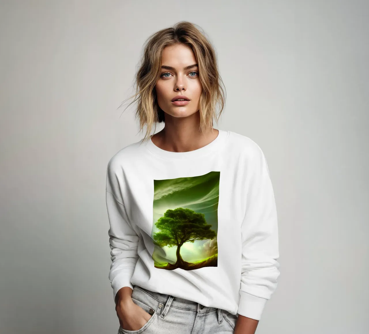 Albero Acquerello felpa da kaiyaraiya