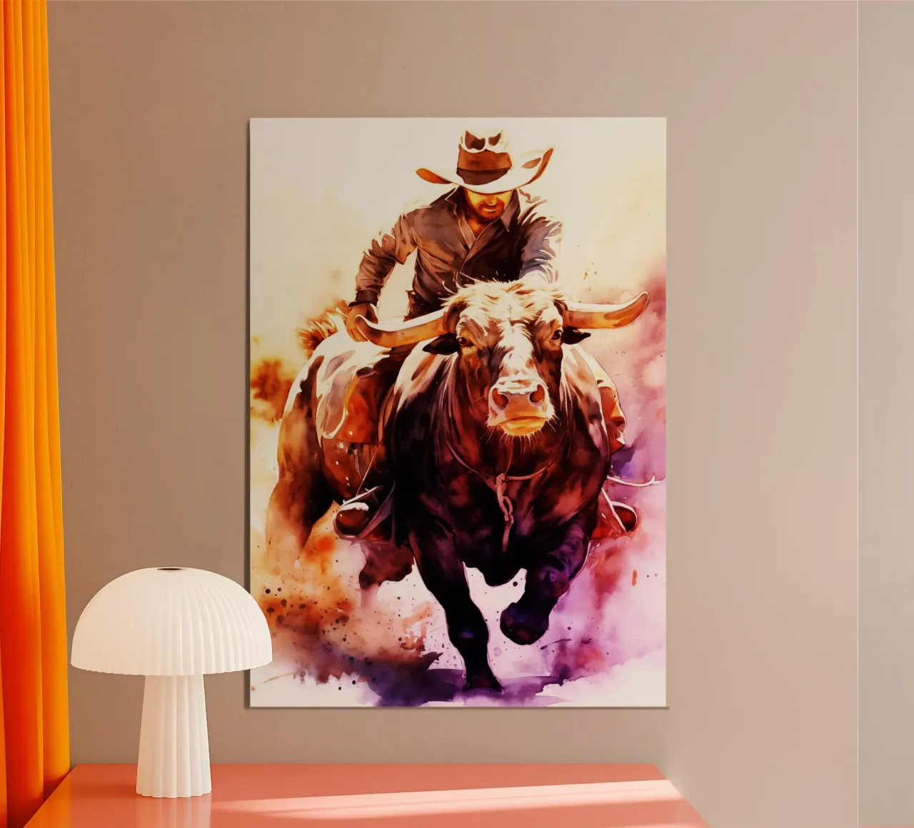 Rodeo Watercolour hahnemühle by kaiyaraiya