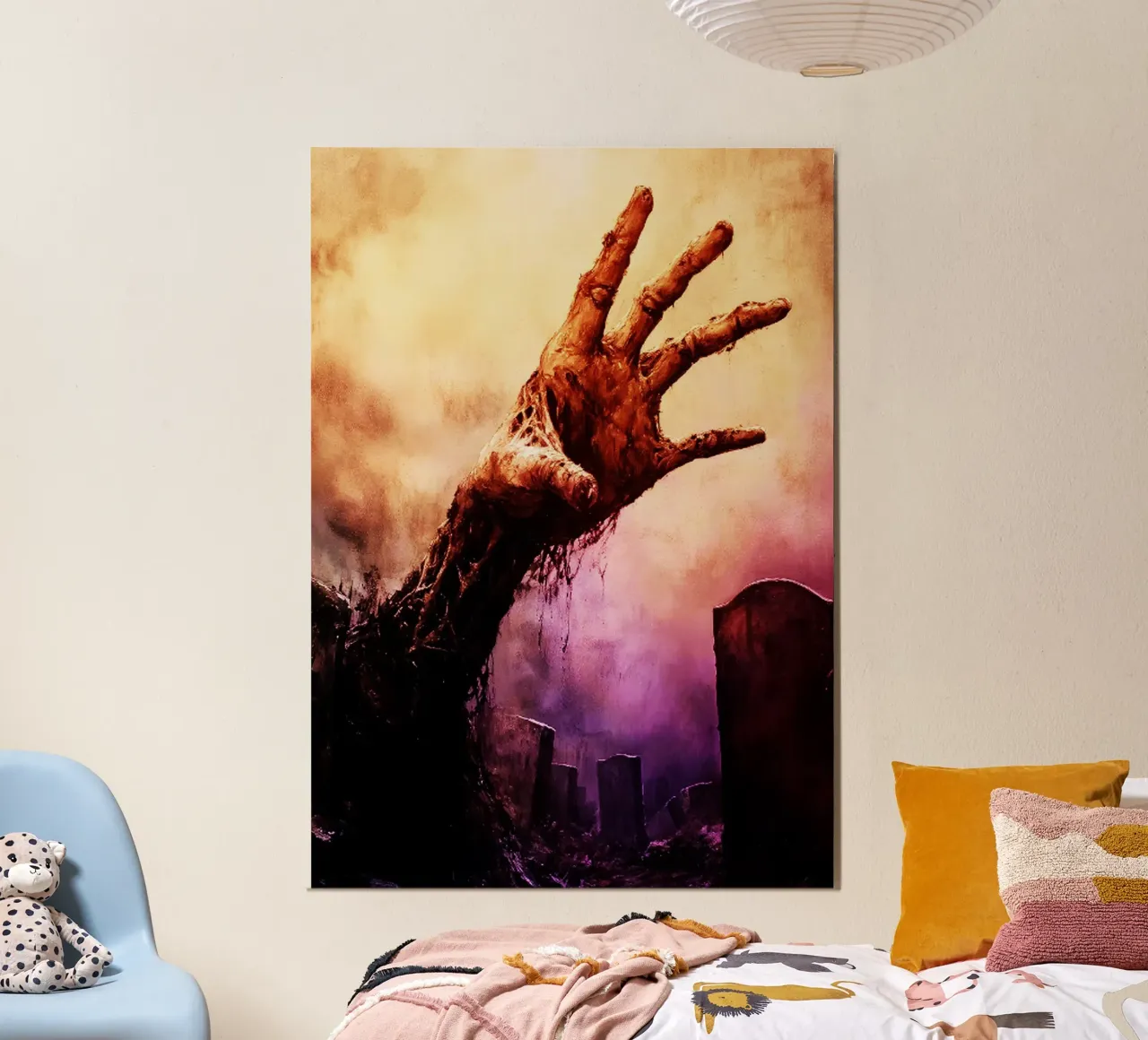 Acquerello a mano poster da kaiyaraiya
