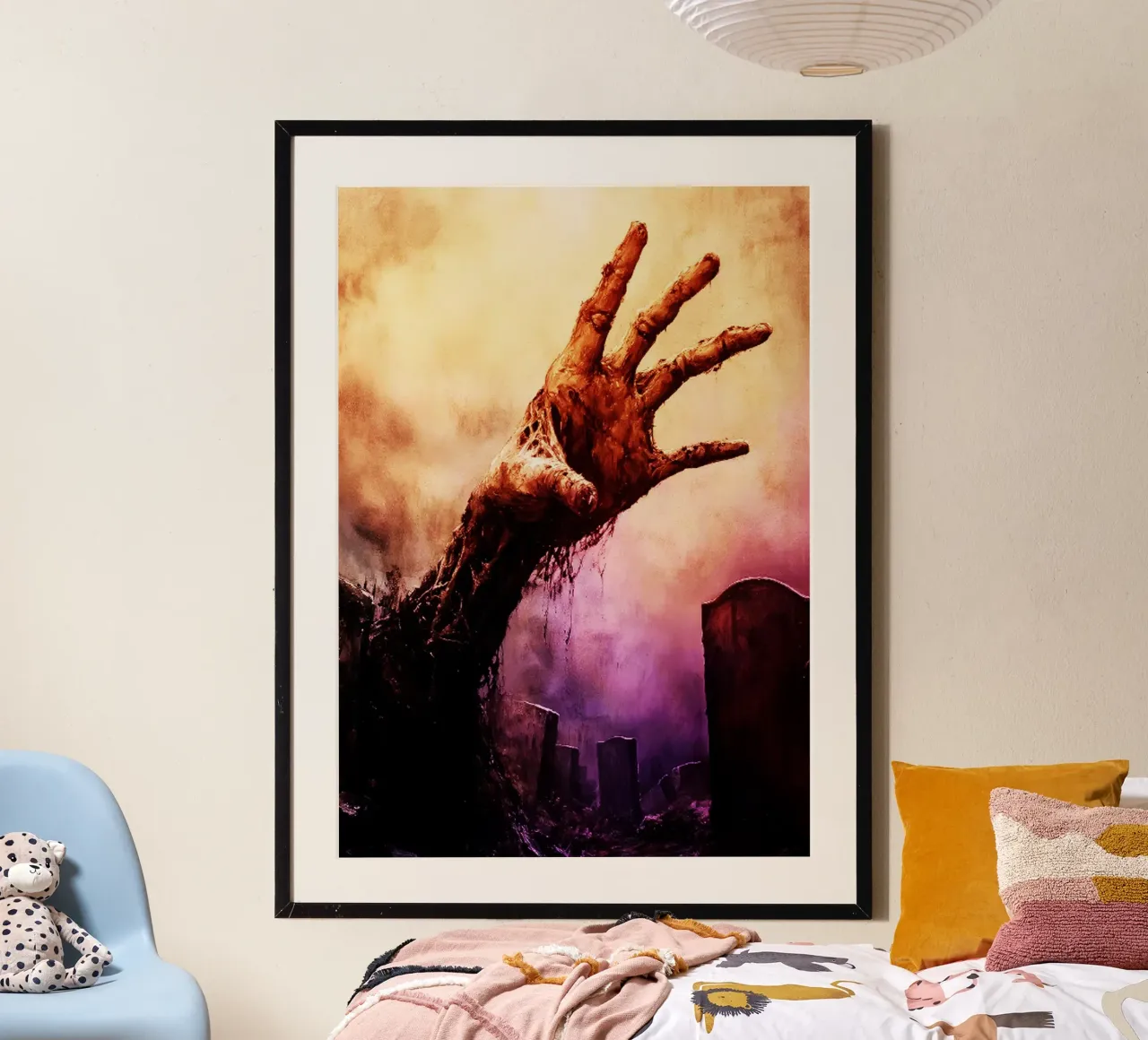 Acquerello a mano poster da kaiyaraiya