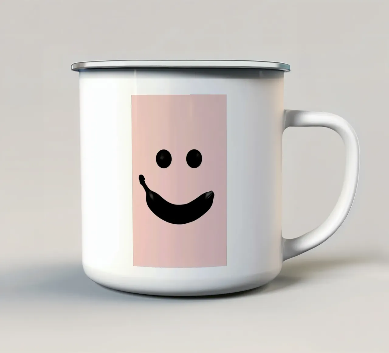 Banana Pop tazza in smalto da Lemon-apes
