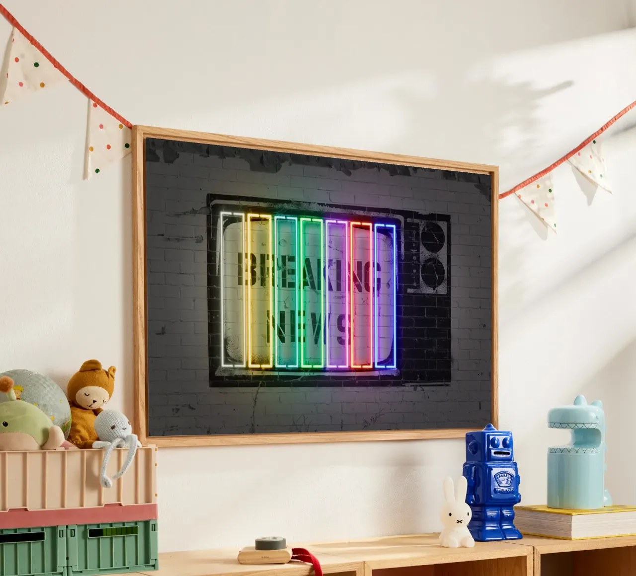 Breaking News plexiglass da Octavian