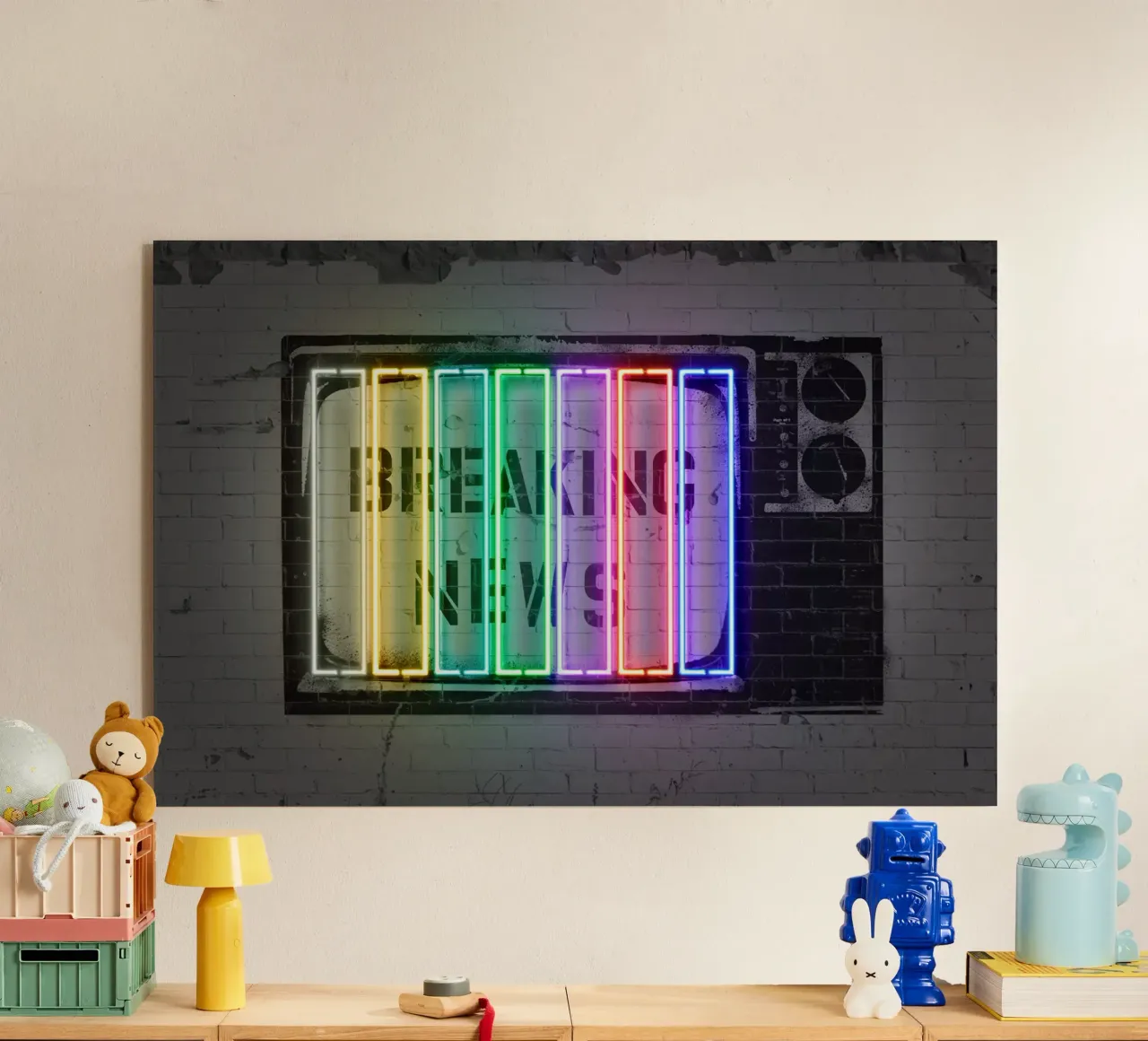 Breaking News plexiglass da Octavian