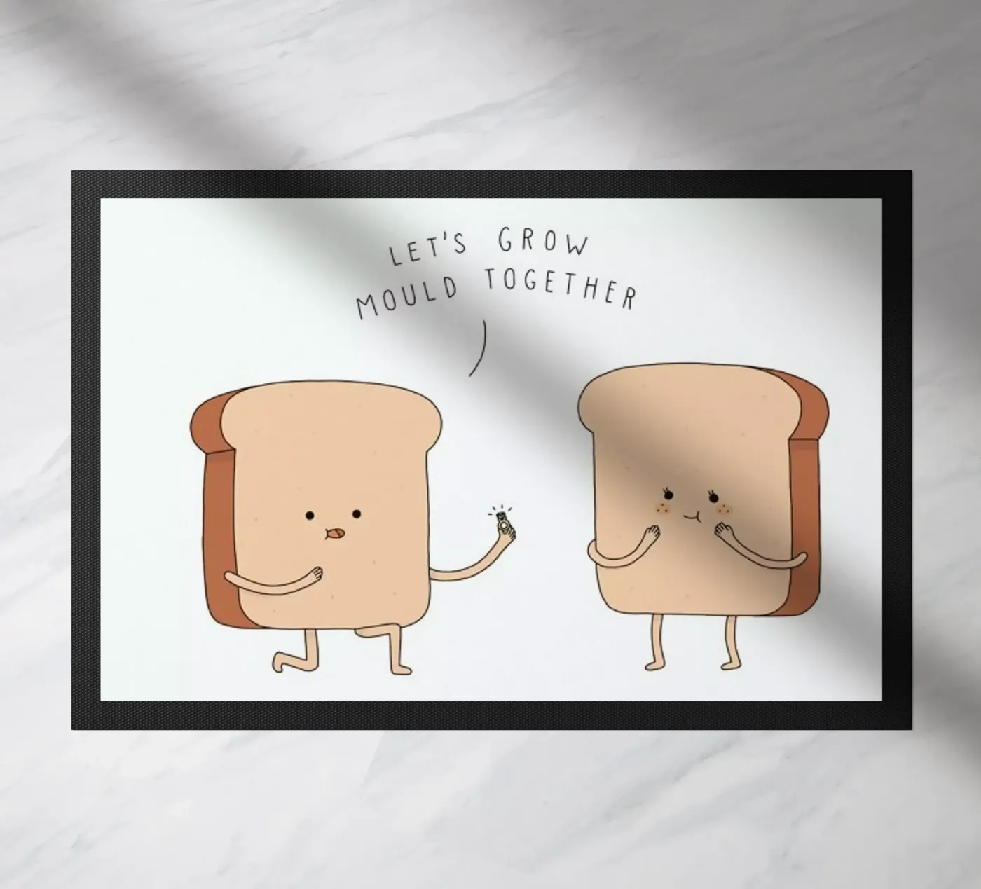 Together Fußmatte von Jaco Haasbroek