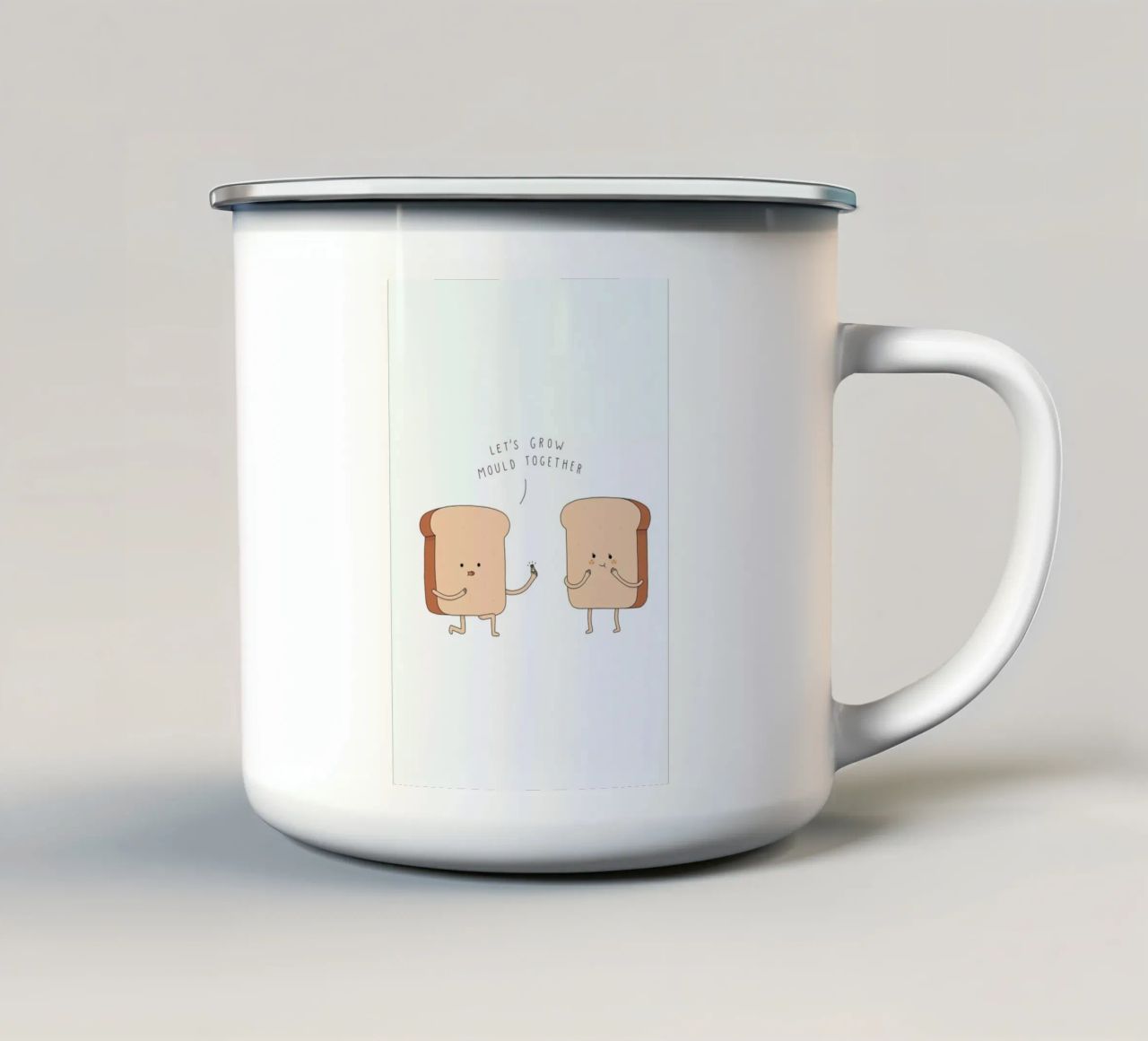 Together tazza in smalto da Jaco Haasbroek