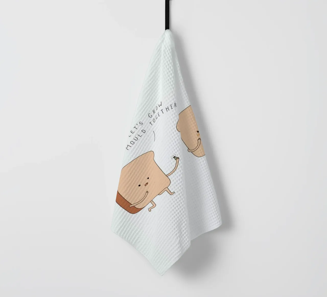 Together tea towel by Jaco Haasbroek