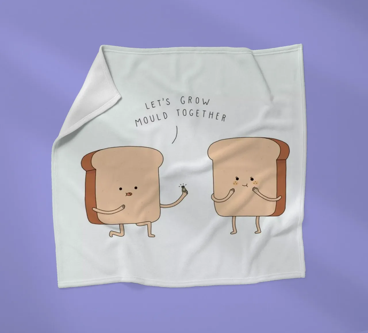 Together fleece blanket by Jaco Haasbroek
