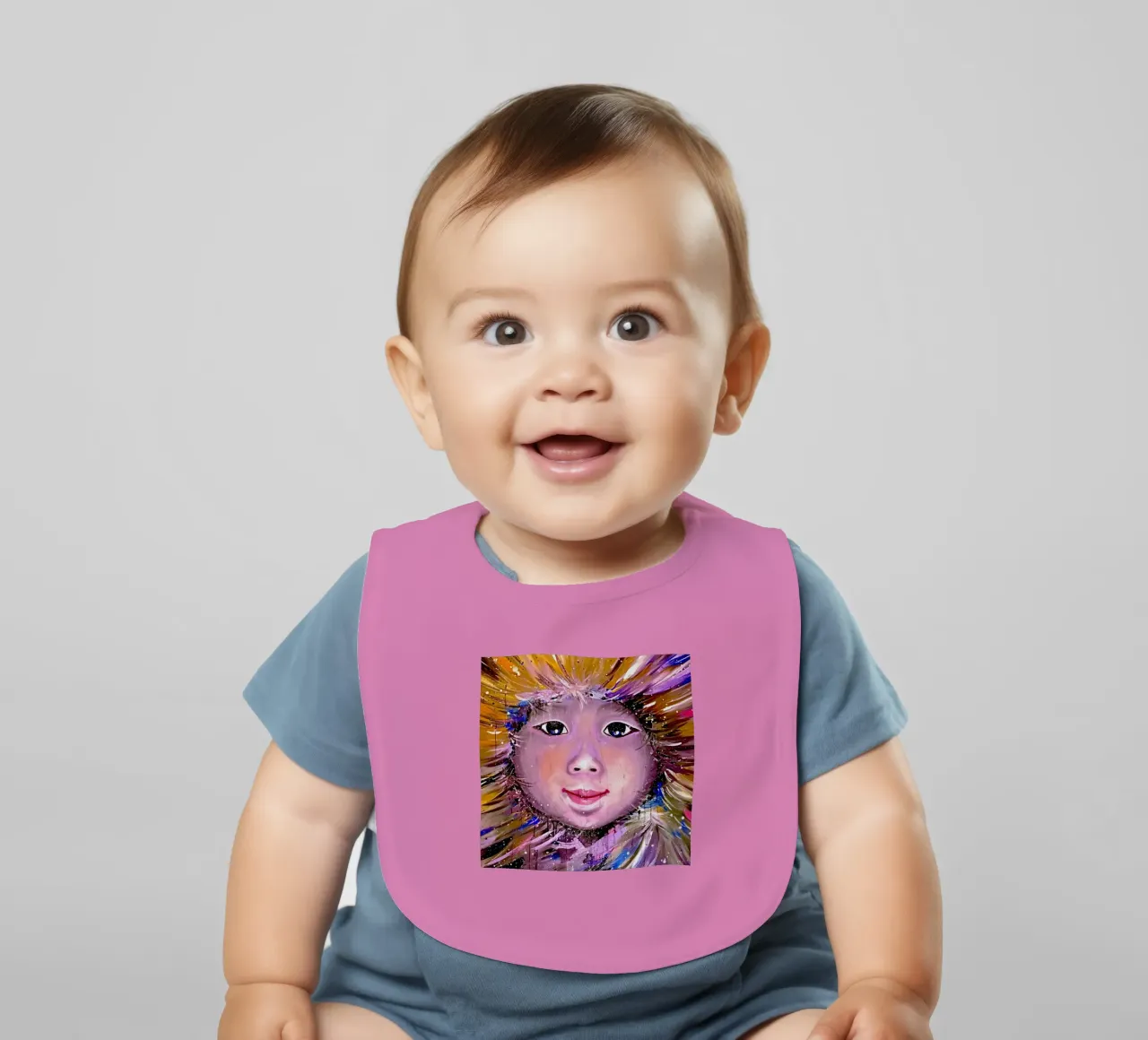 Eskimo bavaglino da Happy 😃 Art 🎨 by Christine Schnoell