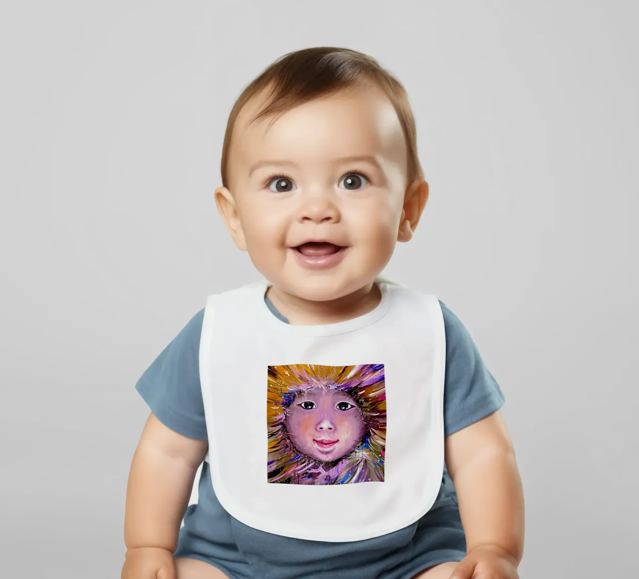 Eskimo bavaglino da Happy 😃 Art 🎨 by Christine Schnoell