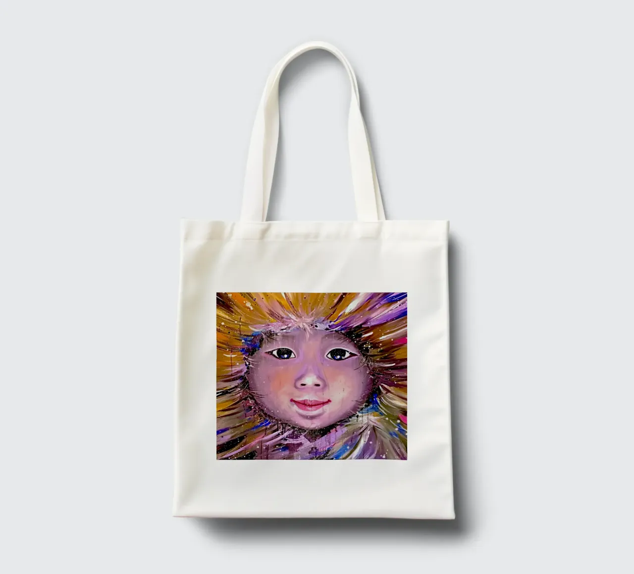 Eskimo borsa in juta da Happy 😃 Art 🎨 by Christine Schnoell