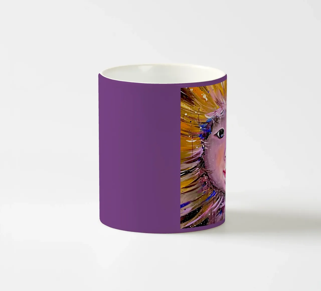 Eskimo tazza in ceramica da Happy 😃 Art 🎨 by Christine Schnoell