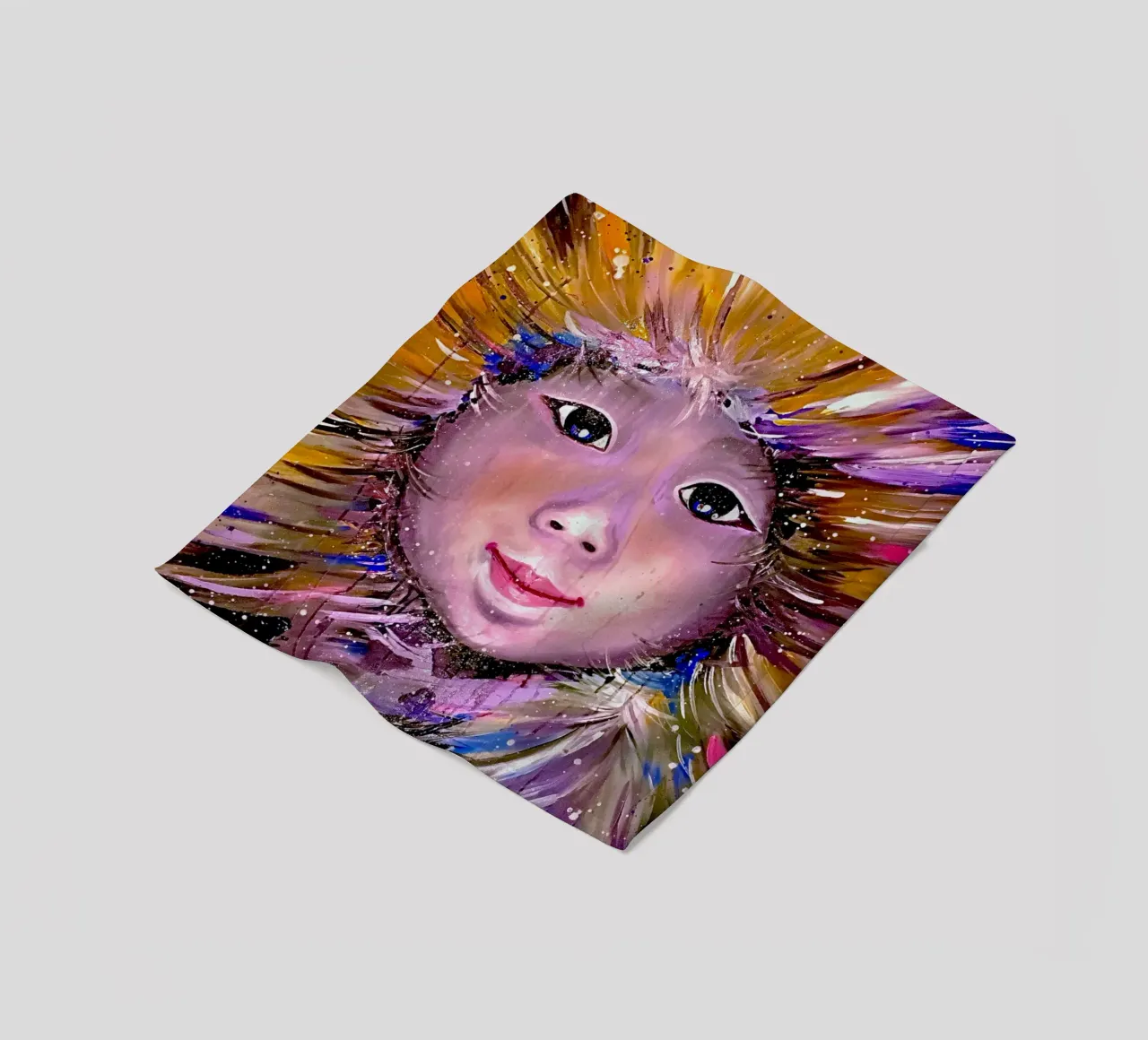 Eskimo coperta in pile da Happy 😃 Art 🎨 by Christine Schnoell
