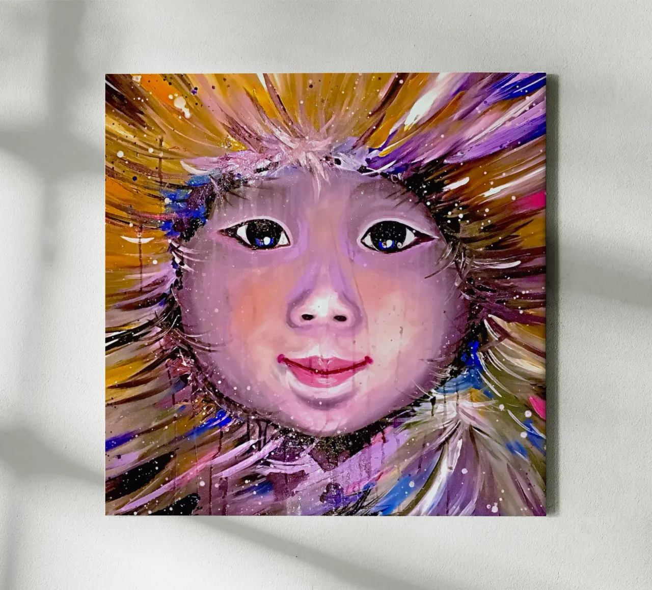 Eskimo tela con Cornice a cassetta da Happy 😃 Art 🎨 by Christine Schnoell