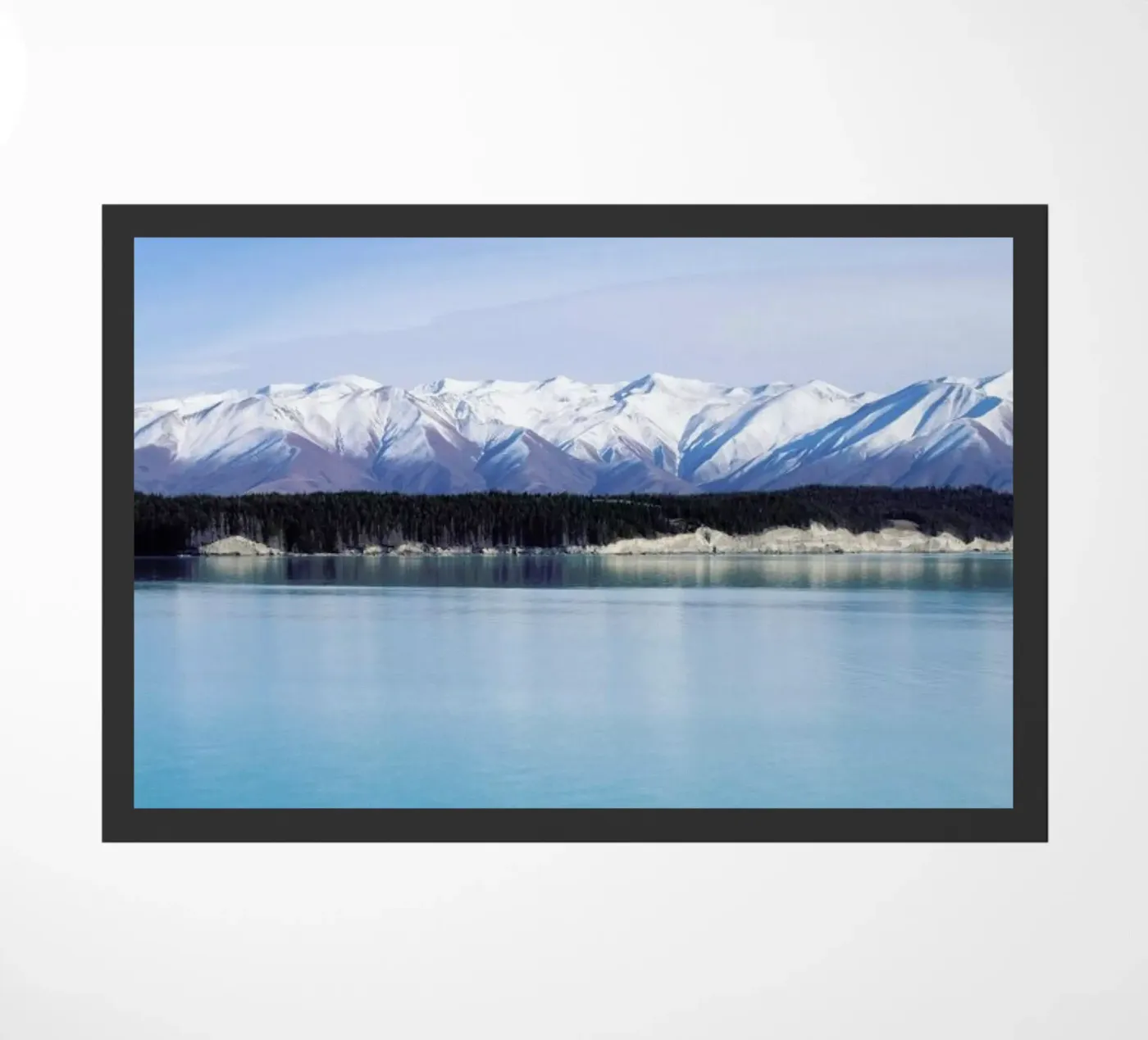 Turquoise dream at Lake Pukaki zerbino da Jan Luzar