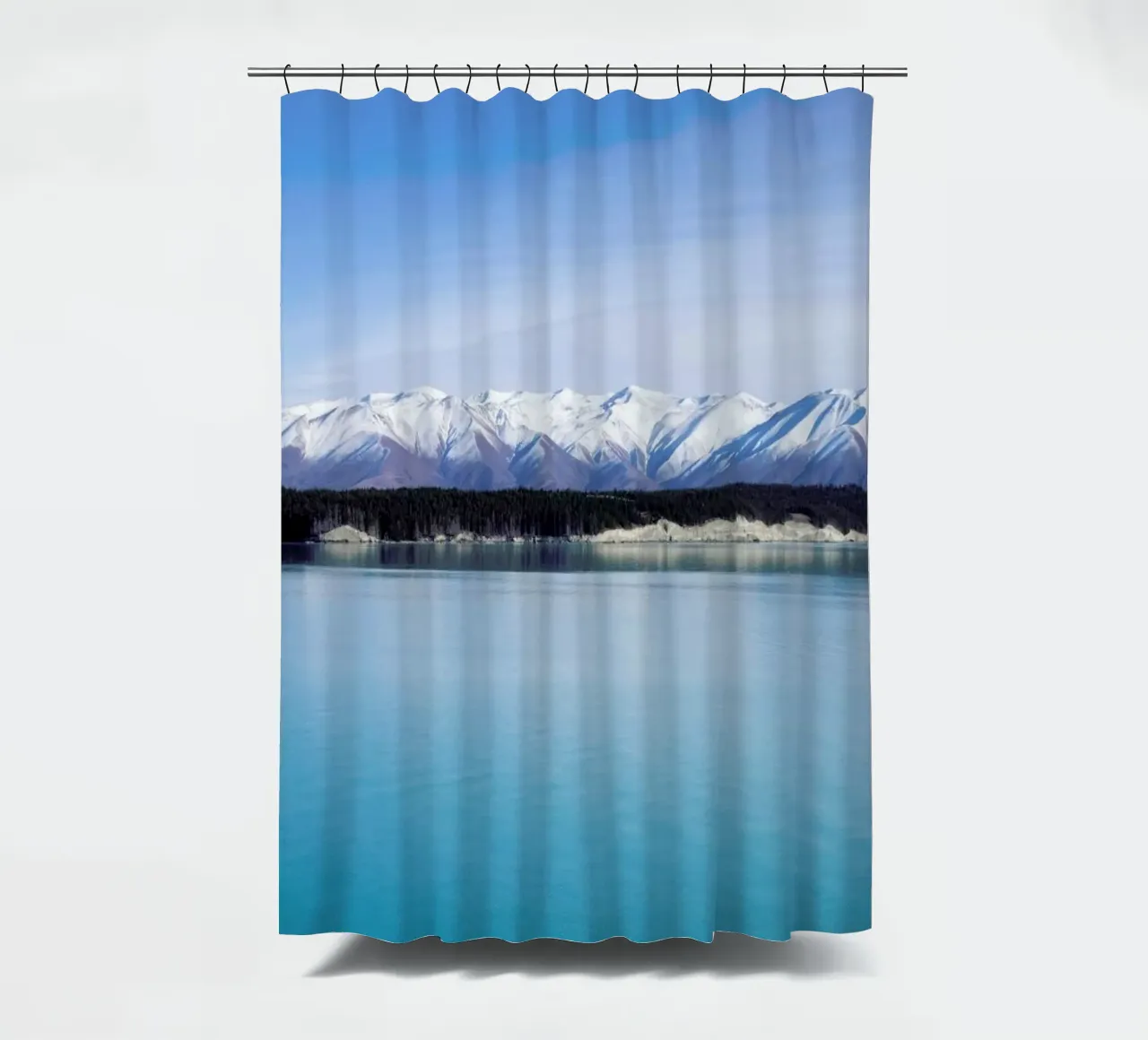 Pukaki Duschvorhang von Jan Luzar