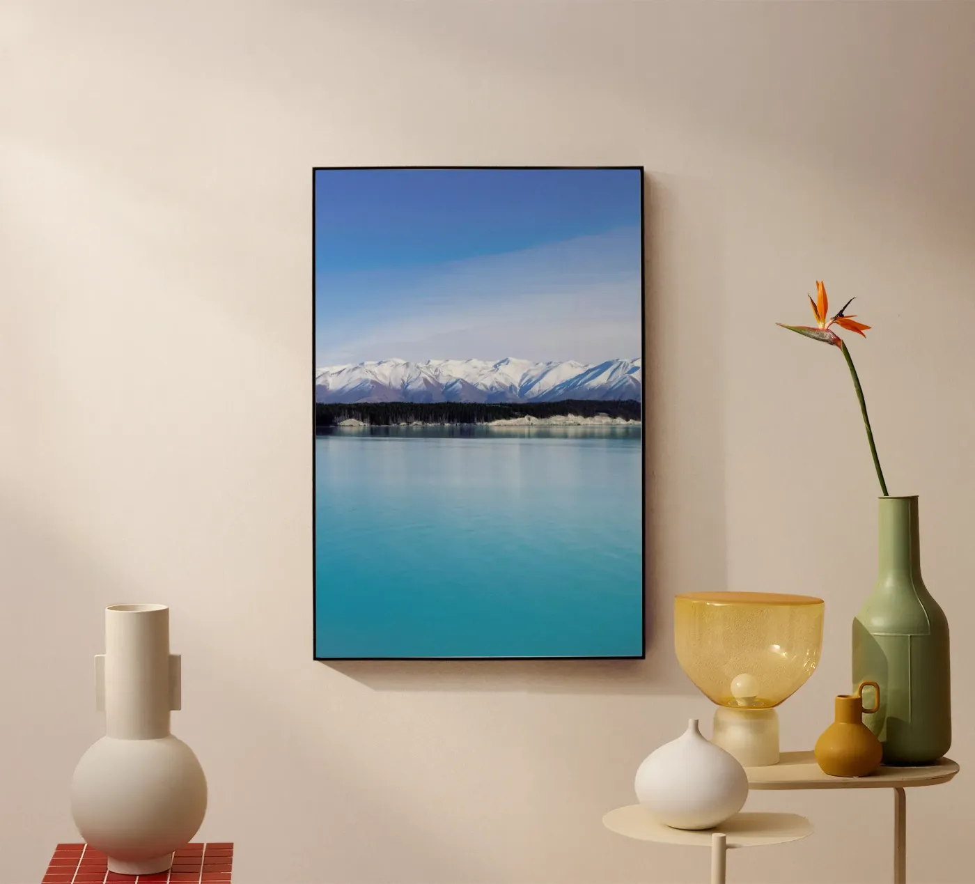 Turquoise dream at Lake Pukaki plexiglas de Jan Luzar