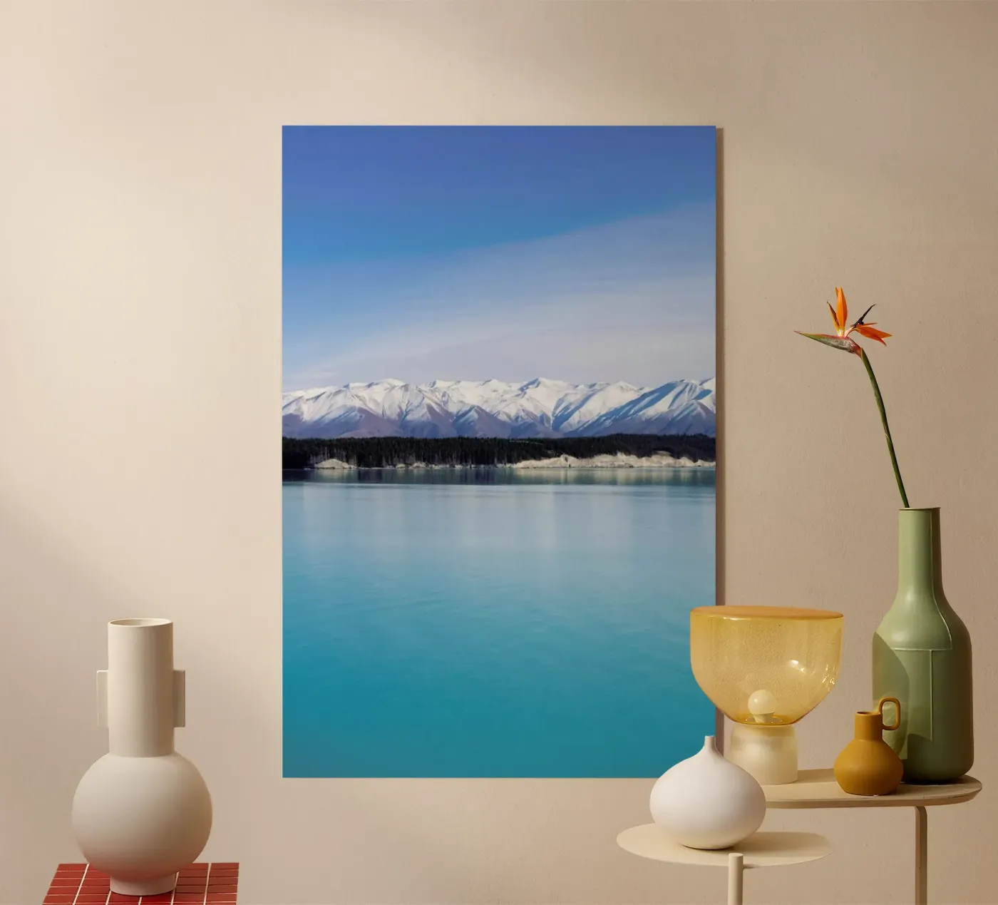 Turquoise dream at Lake Pukaki plexiglas de Jan Luzar