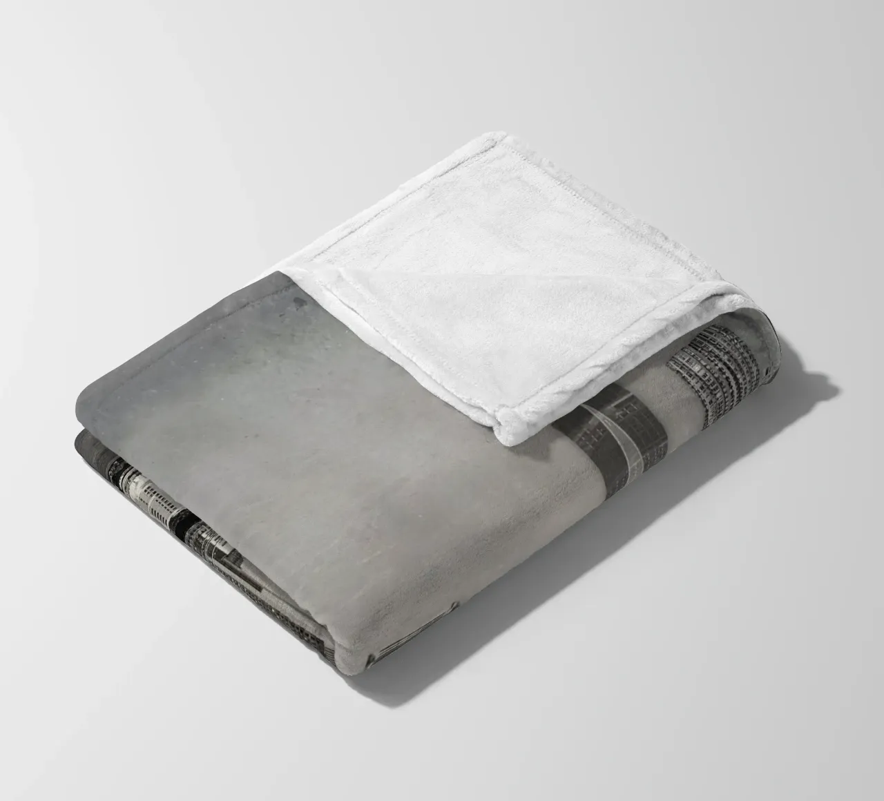 OLD NEW YORK coperta in pile da Flo Klein