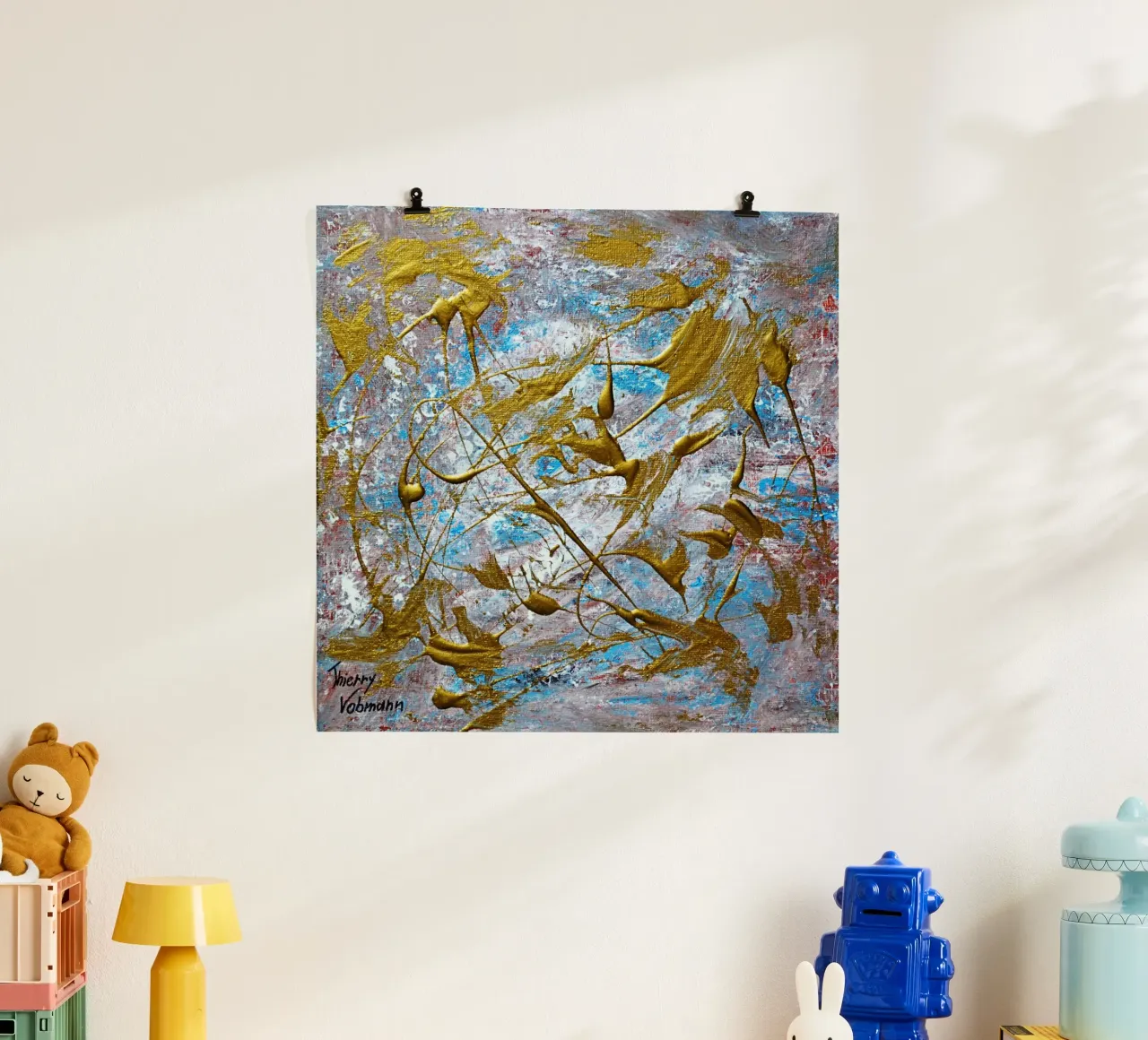 3D DREAM 12 poster da Thierry Vobmann Abstract painting